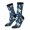 3 Black, variant on Lilies Flowers Print Adult Socks for Men & Women,Calf Socks, Ankle Socks,Boots Socks,Breathable Casual Sock,Unisex Crew Socks