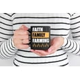thumbnail image 2 of Faith Family Farming Farm Coffee & Tea Giftable Mug, Farmers, Black 11oz Ceramic Mug, 2 of 5