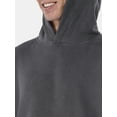 thumbnail image 3 of No Boundaries All Gender Oversized Fleece Hoodie Sweatshirt, 1 or 2-Pack, Men's, 3 of 5