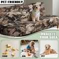 thumbnail image 6 of Jiueut Hunting Camo Pattern Armless Sofa Cover, Stretch Futon Sofa Covers without Armrest Breathable Couch Protection for Kids Pets, 6 of 7