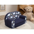 thumbnail image 2 of Delsit Kids Couch for Toddlers - 2 in 1 Convertible Foam Sofa to Lounger, Comfy Flip Out Lounge Chair for Children, Made in Europe, 2 of 9