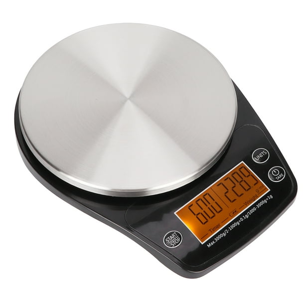 ERAVSOW Coffee Scale with Timer, Digital Hand Drip Coffee Scales,Kitchen  Food Weight Scale with Precision Sensors LED Display 6.6lb/3kg (Batteries  Include)