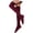 Red, variant on beishanbush Clothing 2025 Socks Adult Women Knitting Solid Color Knee-High Socks Cotton Fashion Long Stockings Black