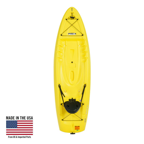 Male Stor alligevel Lifetime Volt 85 Sit-On-Top Kayak - Yellow (90613) - Walmart.com