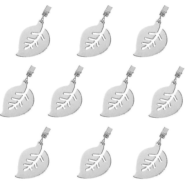 Pesas para mantel YONGSHENG acero inoxidable con clip 10 piezas