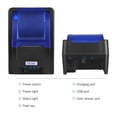 thumbnail image 3 of Riwcyla HOIN Portable 58mm Thermal Receipt Printer with & USB Interface High Speed Bill Ticket Clear Printing Compatible with ESCPOS Commands Set for Supermarket Store Shop Business Support for Win, 3 of 6