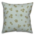 thumbnail image 2 of Creative Products Green Daisy Pattern 18 x 18 Spun Poly Pillow, 2 of 3