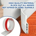 thumbnail image 6 of LAMIRO 2Pcs Door Stoppers for Bottom of Door,Tightly Fit the Door Bottom Under Door Draft Stopper,Flexible and Strong Sealing Door Draft Stopper,white, 6 of 7
