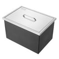 thumbnail image 6 of Stainless Steel Drop In Ice Chest 40qt - Commercial Ice Bin Cooler, 6 of 6