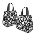 thumbnail image 2 of Black Paw Insulated Lunch Bag for Women & Adults,Large Portable Soft Cooler Lunch Bag,Thermal Food Storage Tote with Pearl Cotton,8.66L,8.75x5.75x9.5 Inch, 2 of 6