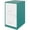 Teal and White, variant on Pemberly Row Contemporary 18in 2 Drawer Metal File Cabinet Arctic Silver