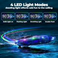thumbnail image 3 of Bote TOLLCY con control remoto, paquete de 2 unidades con luces LED para niños, 3 of 6