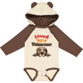 thumbnail image 3 of Inktastic Weimaraner Dog Gifts Boys or Girls Long Sleeve Baby Bodysuit, 3 of 5