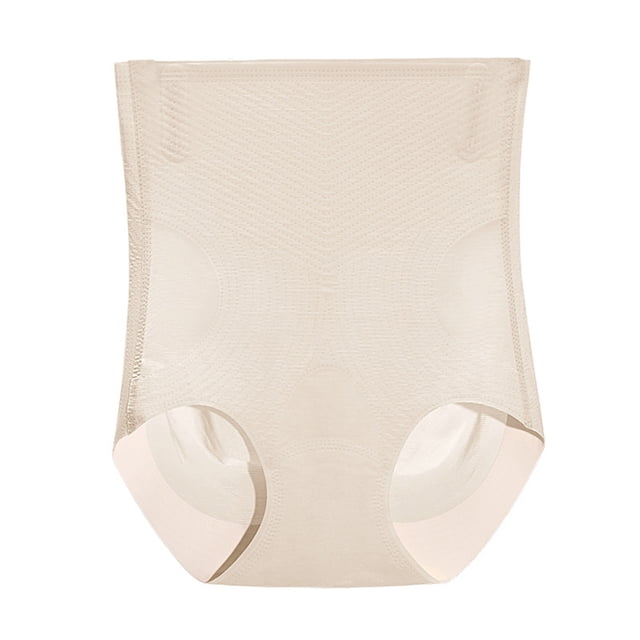 Bragas moldeadoras de abdomen para mujer, ropa interior moldeadora de cintura alta, bragas de compresión sin costuras