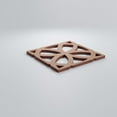 thumbnail image 3 of Ekena Millwork 7 3/8"W x 7 3/8"H x 3/8"T Extra Small Daventry Decorative Fretwork Wood Wall Panels, Wood (Paint Grade), 3 of 10