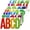Multi, variant on 78 Large Alphabet Stickers, 14 Sheets 6 Inch Self-Adhesive Vinyl Letters Sticker for Mailbox, Doors, , Classroom Decor and Outdoors,