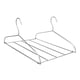 thumbnail image 1 of Perchas para pantalones BuyWeek de acero inoxidable plegables SIN marcas, 1 of 12