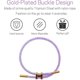 thumbnail image 4 of Adjustable H Rope Bracelet, Gold-plated Buckle Design Titanium Steel Wire Fashion Bridesmaid Bracelet Perfect Gift for Women Men Girls, 4 of 4