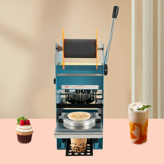 Manual Cup Sealing Machine Electric Boba Bubble Tea Cup Sealer 300Cups/H 110V