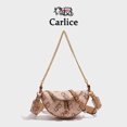 thumbnail image 2 of Riñonera de tejido jacquard para mujer, bolso de cadena de alta gama, bolso de compras para fiestas, bolso cruzado multifuncional de diseñador, 2 of 4