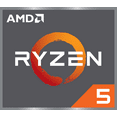 thumbnail image 3 of AMD Ryzen™ 5 5600X 6-core/12-thread 3.6Ghz Socket AM4 65W 100-100000065BOX Desktop Processor, 3 of 3