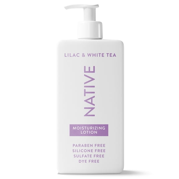 Native Moisturizing Hand & Body Lotion, Lilac & White Tea, for Women and Men, 16.5 fl oz
