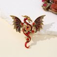 thumbnail image 6 of Unique Dragon Designs Alloy Brooch for Men and Women Portable Sturdy Alloy Pin for Casual or Formal Outfits, 6 of 9