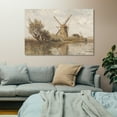 thumbnail image 7 of Dutch Windmill Landscape Painting, Windmill Wall Art, Vintage Holland Countryside Oil Painting, Landscape Oil Painting, Printable Wall Art Poster for Room Aesthetics Canvas Wall Art Poster, 7 of 7