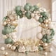 thumbnail image 1 of Kit de guirnaldas con forma de arco de globos Anjerlfu, 130 unidades, verde salvia y oro, 1 of 7