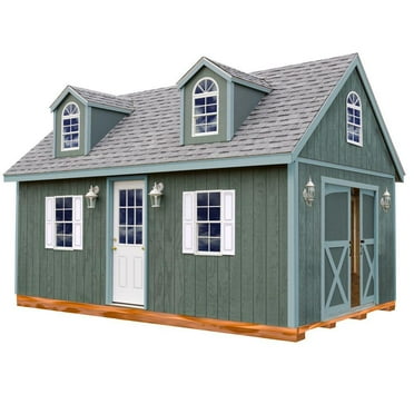 Best Barns Arlington 12x16 Wood Storage Shed Kit