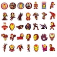 thumbnail image 1 of Pegatinas para equipaje de Deadpool, 35 unidades, tendencia creativa, impermeables, para equipaje y portátil, 1 of 4