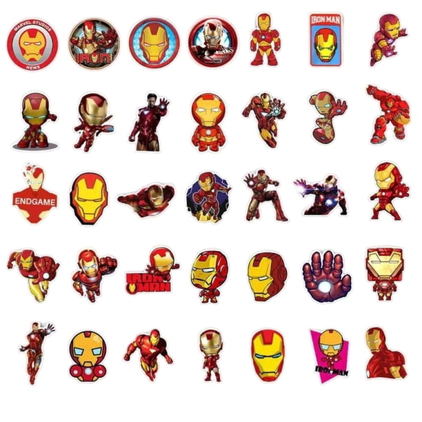 Pegatinas para equipaje de Deadpool, 35 unidades, tendencia creativa, impermeables, para equipaje y portátil