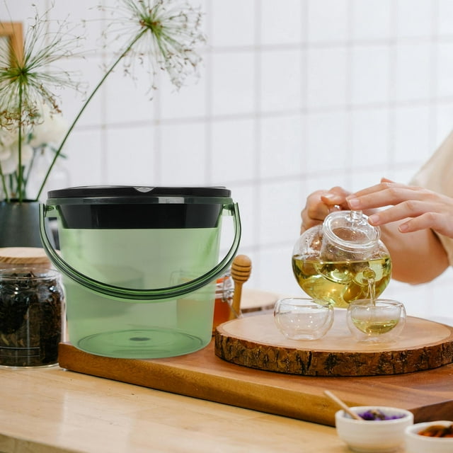 OULII Bac à Compost pour Résidus de Thé, Accessoire de Cuisine, Lot de 1