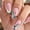 BW23, variant on YTTAL Buy 2 Get 1 Free, Buy 4 Get 2 Free Press on Nails, Mint Green Butterfly French Tip Almond Fake Nails with Jelly Glue, Nail File & Buffer, Reusable Acrylic False Nails for Women