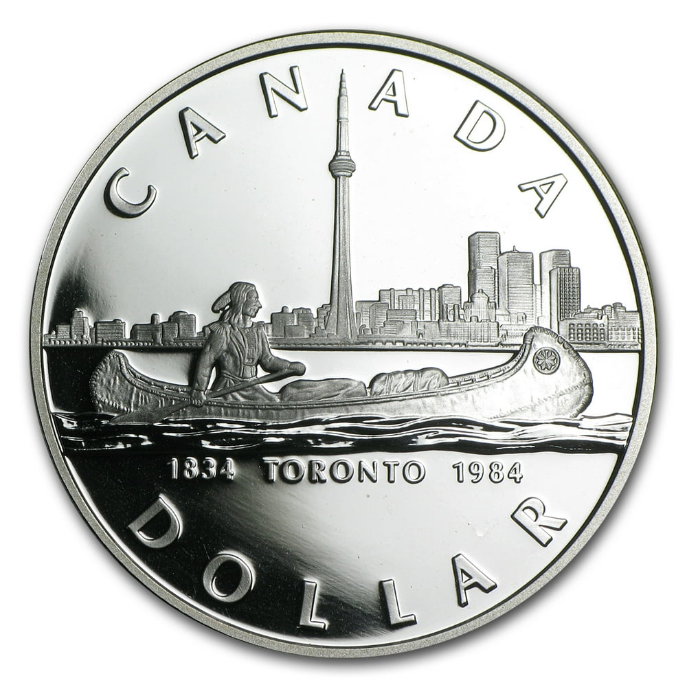 Royal Canadian Mint 1984 Canada Silver Dollar Proof (150th Anniv of