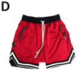 thumbnail image 1 of Pantalones de entrenamiento de baloncesto de malla, pantalones cortos de fitness para correr europeos y americanos., 1 of 7