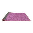 thumbnail image 2 of Ahgly Company Indoor Round Abstract Pink Contemporary Area Rugs, 6' Round, 2 of 4