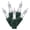 Pure White, variant on Vickerman 100 Pure White Italian LED Single Mold Light, Green Wire, 34' Christmas Light Strand