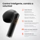 thumbnail image 4 of Audifonos Inalambricos Bluetooth In-ear Gamer Filwans TWS Gt Zero Enc Cancelación Del Ruido Llamadas Auriculares Color Negro, 4 of 8