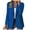 Blue, variant on Fall Blazers for Women 2024 Lapel Blazer for Women's Denim Single Shoulder Pad Office Work Jackets Black,XL