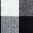 thumbnail image 4 of Buffalo Check Collection, Classic Farmhouse Table Runner, 14x72, Black & White, 4 of 6