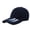 Navy, variant on White Vintage Washed Baseball Cap Cotton Embroidery Adjustable Washed Vintage Denim Distressed Hat for Women Men One Size