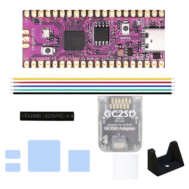 Adaptador SD2SP2 Lector Tarjetas Placa Arranque Pico Doble Núcleo 264KB ARM 16MB para Consola Juegos Raspberry Pi