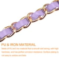 thumbnail image 4 of Uxcell Purse Chain Strap, 47" Purse Strap Shoulder Bag Replacement Strap(Purple/Yellow Gold), 4 of 6