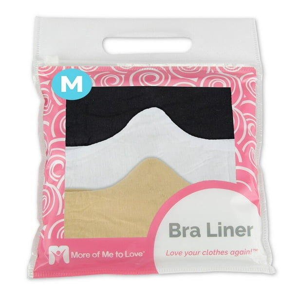 Cotton More of Me to Love Bra Liner 3-Pack Medium Beige 