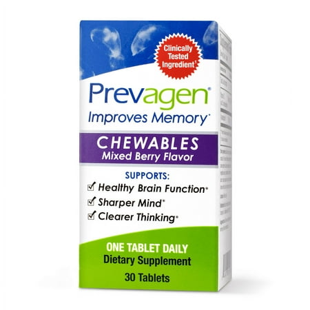 UPC 894047001157 product image for Prevagen Improves Memory - RS 10mg  30 Chewables Mixed Berry with Apoaequorin &  | upcitemdb.com