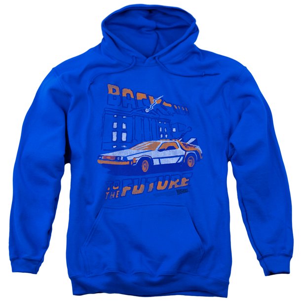 Back to the Future Back To The Future Lightning Strikes Mens Pullover