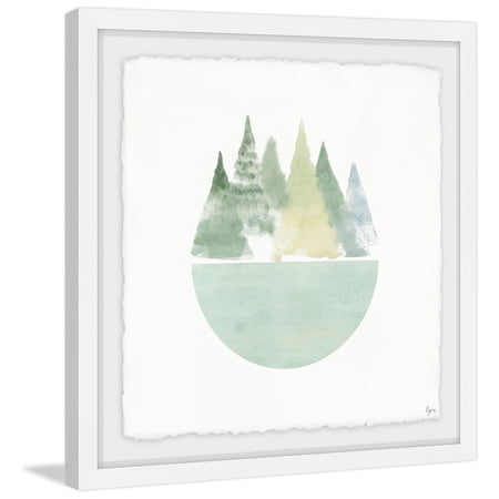 Tree Place Framed Painting Print