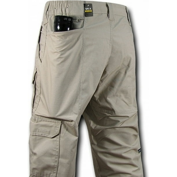 Rapid Dominance - RapDom Deep Pocket Ripstop Tactical Pants [Khaki - 30 ...