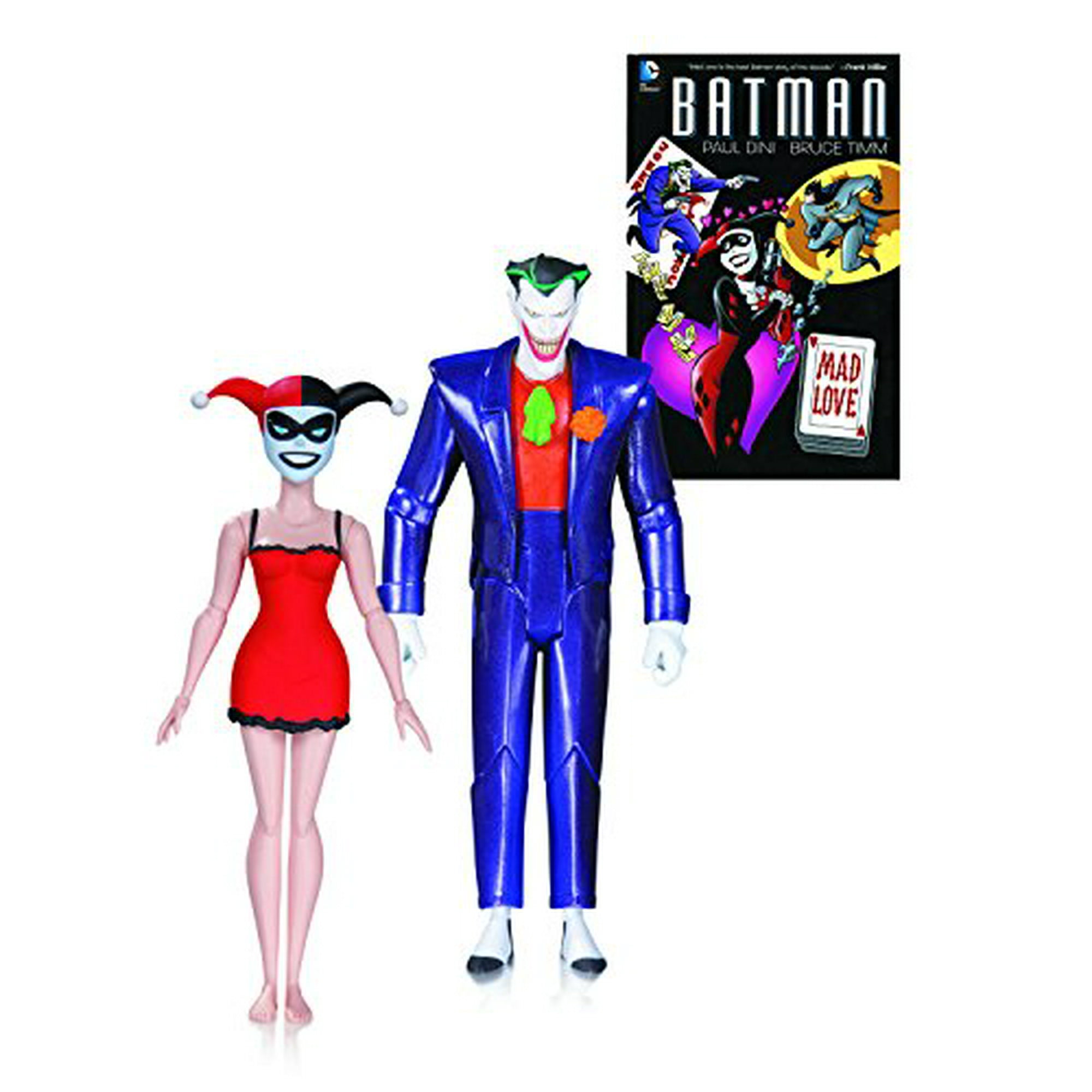 Dc collectibles Batman Animated Series: The Joker Harley Quinn Mad Love  Book Action Figure (2 Pack) | Walmart Canada
